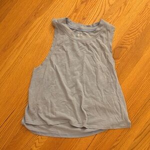 SO Sleeveless Light Gray Muscle Tee